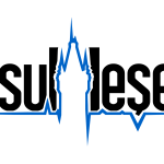 logo pulsul iesean NEGRU ALBASTRU
