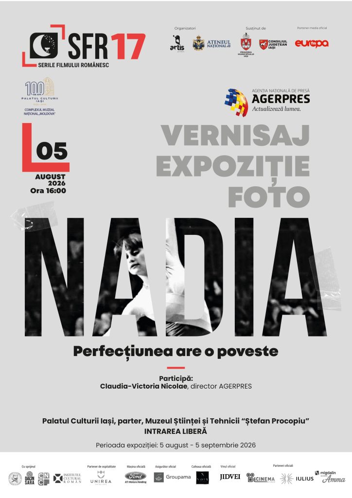 AFIS Nadia.jpg - Terapia prin artă și istorie la Serile Filmului Românesc (SFR 17) – Două expoziții spectaculoase găzduite la Palatul Culturii din Iași