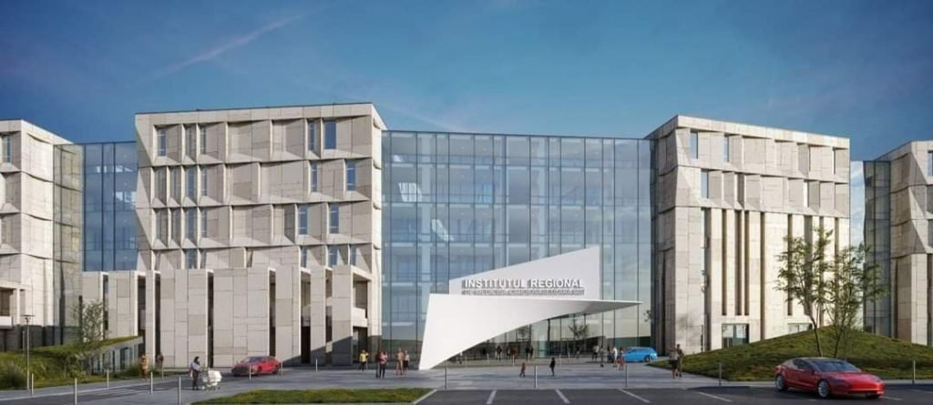 Randarea proiectului Institutului Regional de Medicină Cardiovasculară de la Miroslava